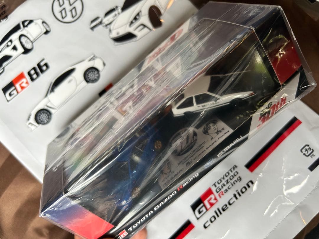 頭文字D 30th モデルカー 富士スピードウェイ1500台限定 おまけ付き