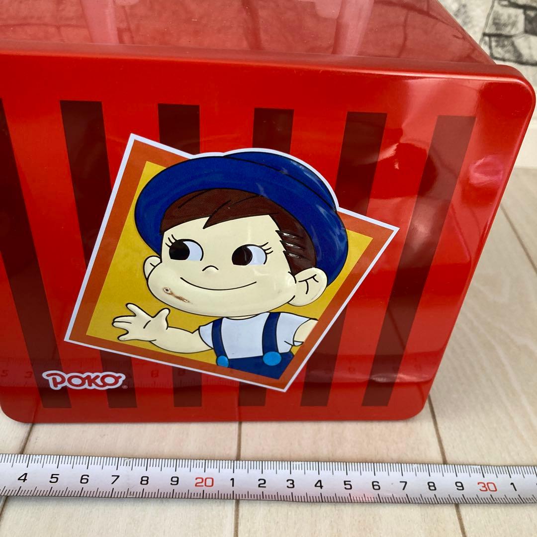 不二家ペコちゃん☆スチール缶セット☆平成レトロ