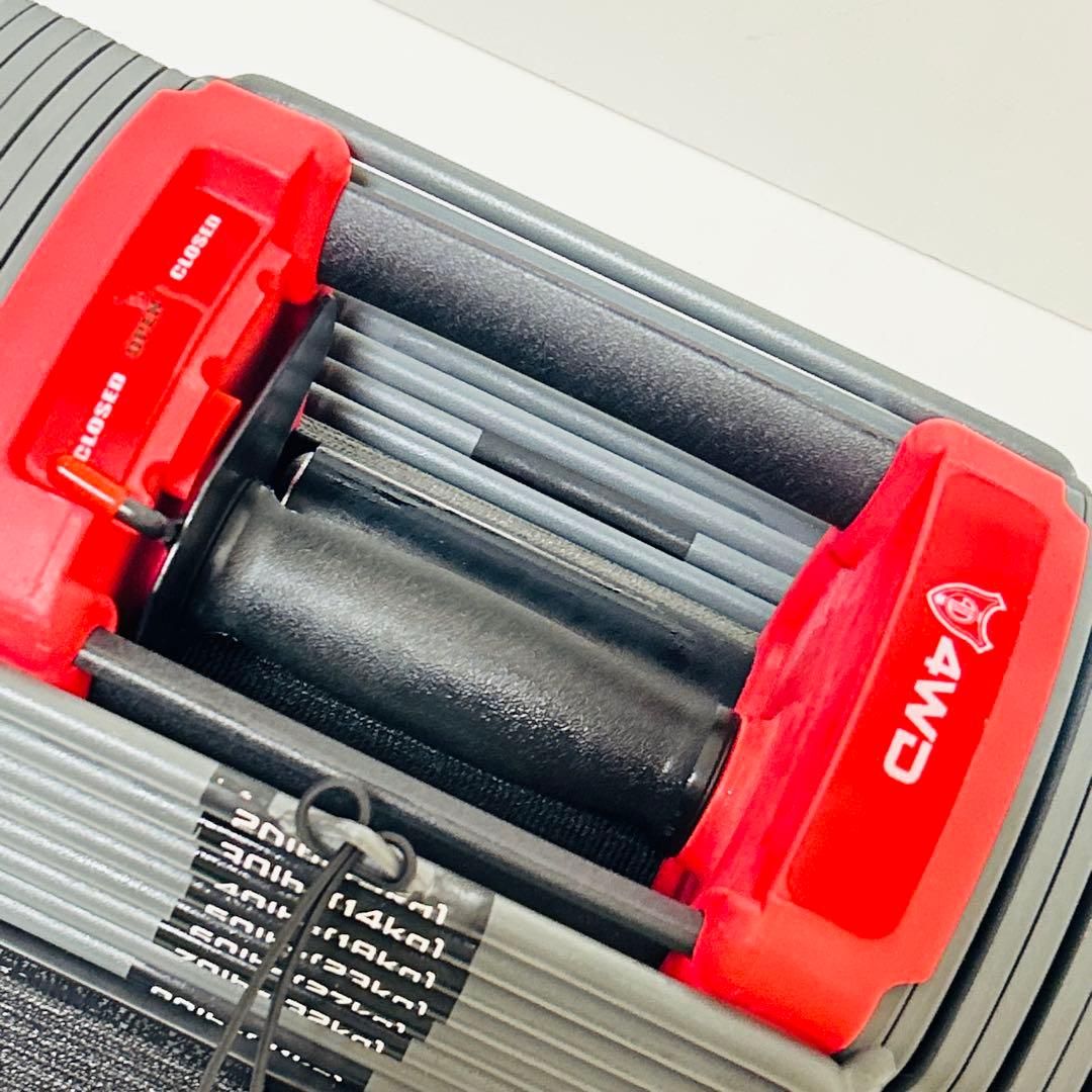 【送料無料】① 4WD ブロックダンベル 可変式ダンベル 約2.3kg〜41kg