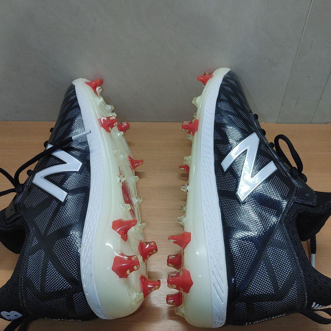 ニューバランス　野球　スパイク 26.5センチ　ポイント　ブラック