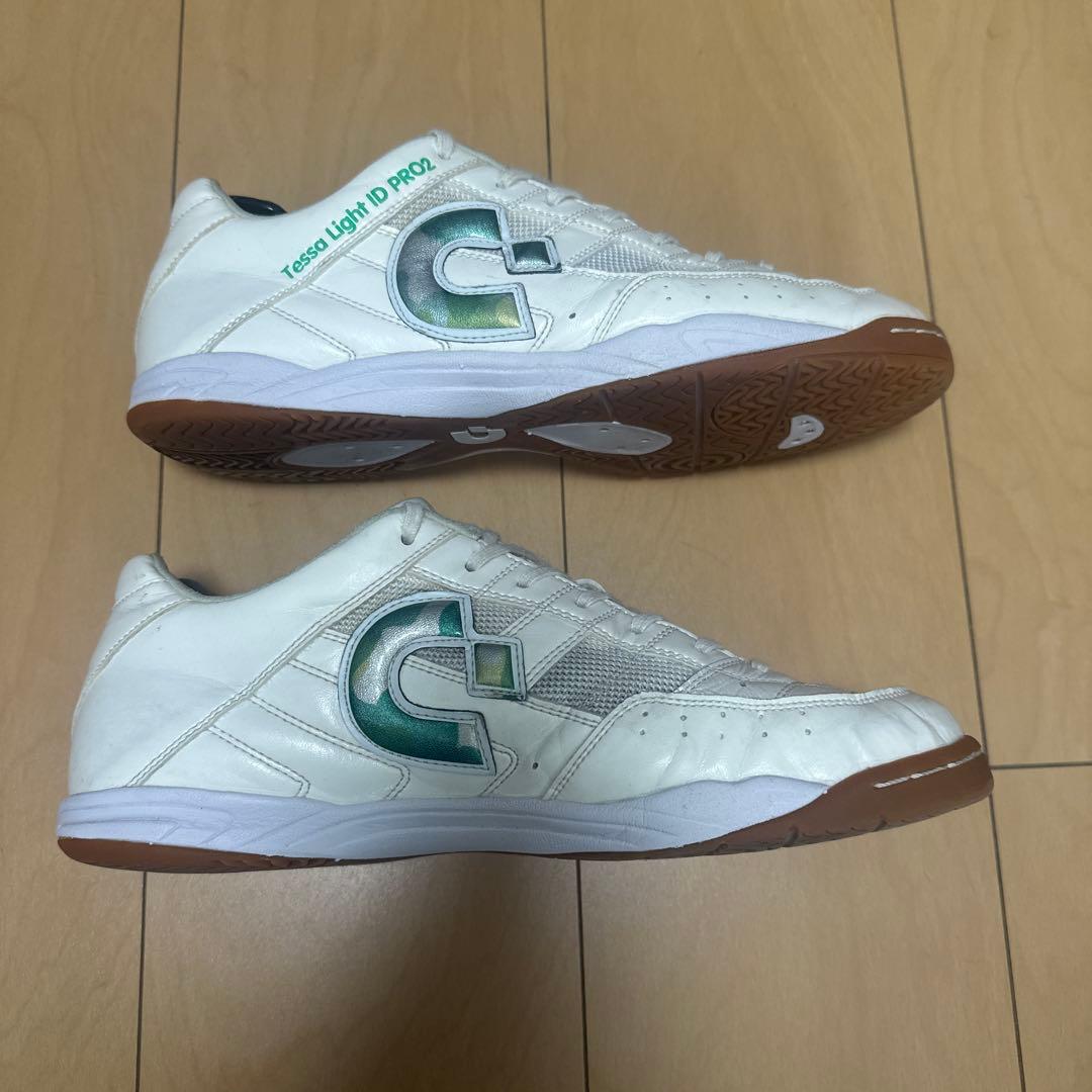 デスポルチ テッサライト ID PRO2 ホワイト/グリーン 26.5cm