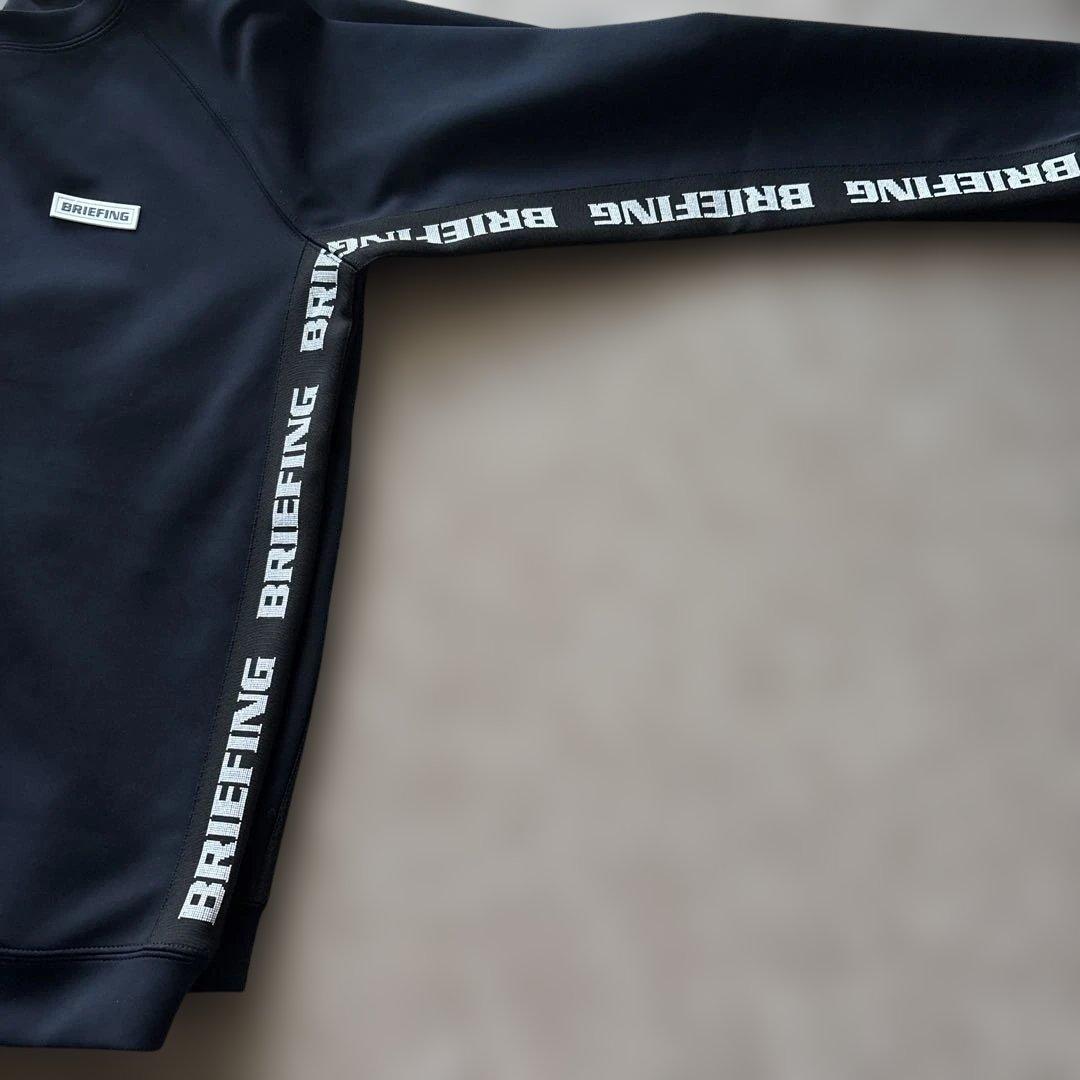 BRIEFING ブラック スウェットシャツ M