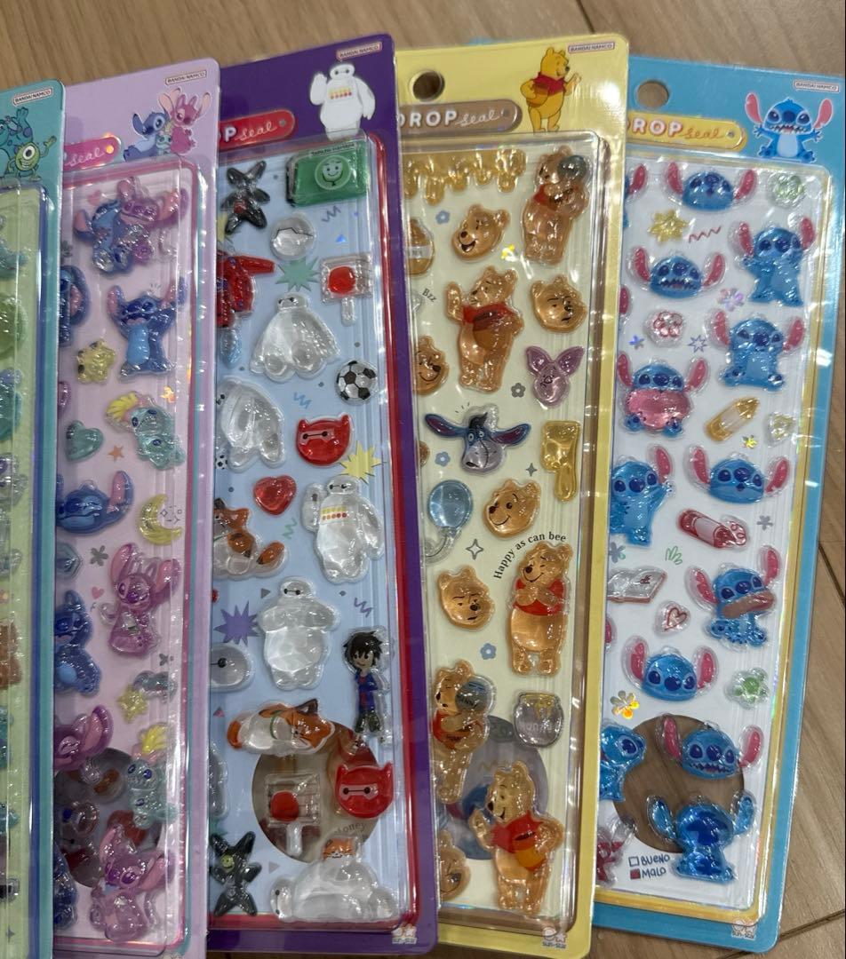 ディズニーボンボンドロップシール