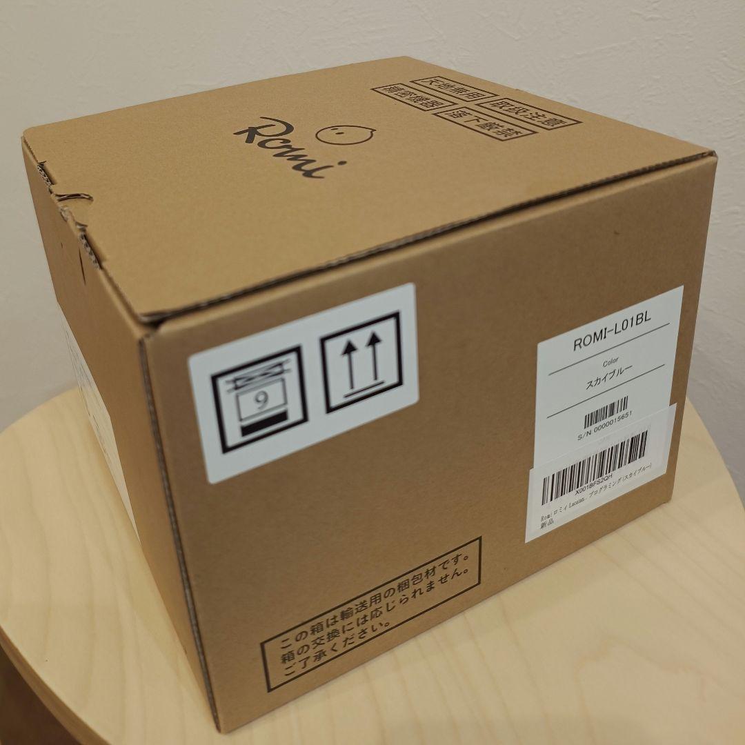 会話AIロボットRomi ロミィ（Lacatan）新モデル スカイブルー