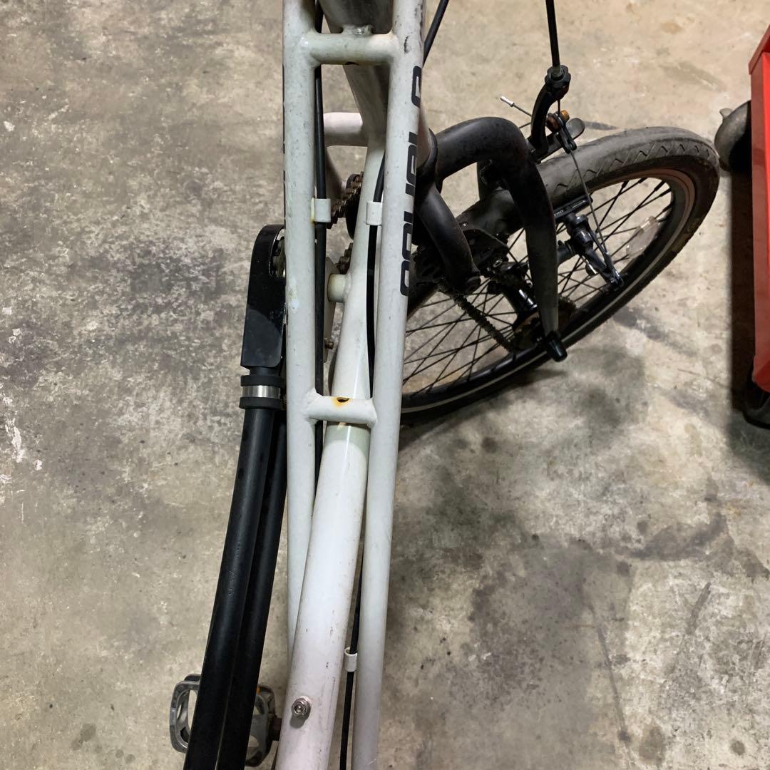 中古　前・後輪等速駆動の2WD自転車「DOUBLE Mini-Velo