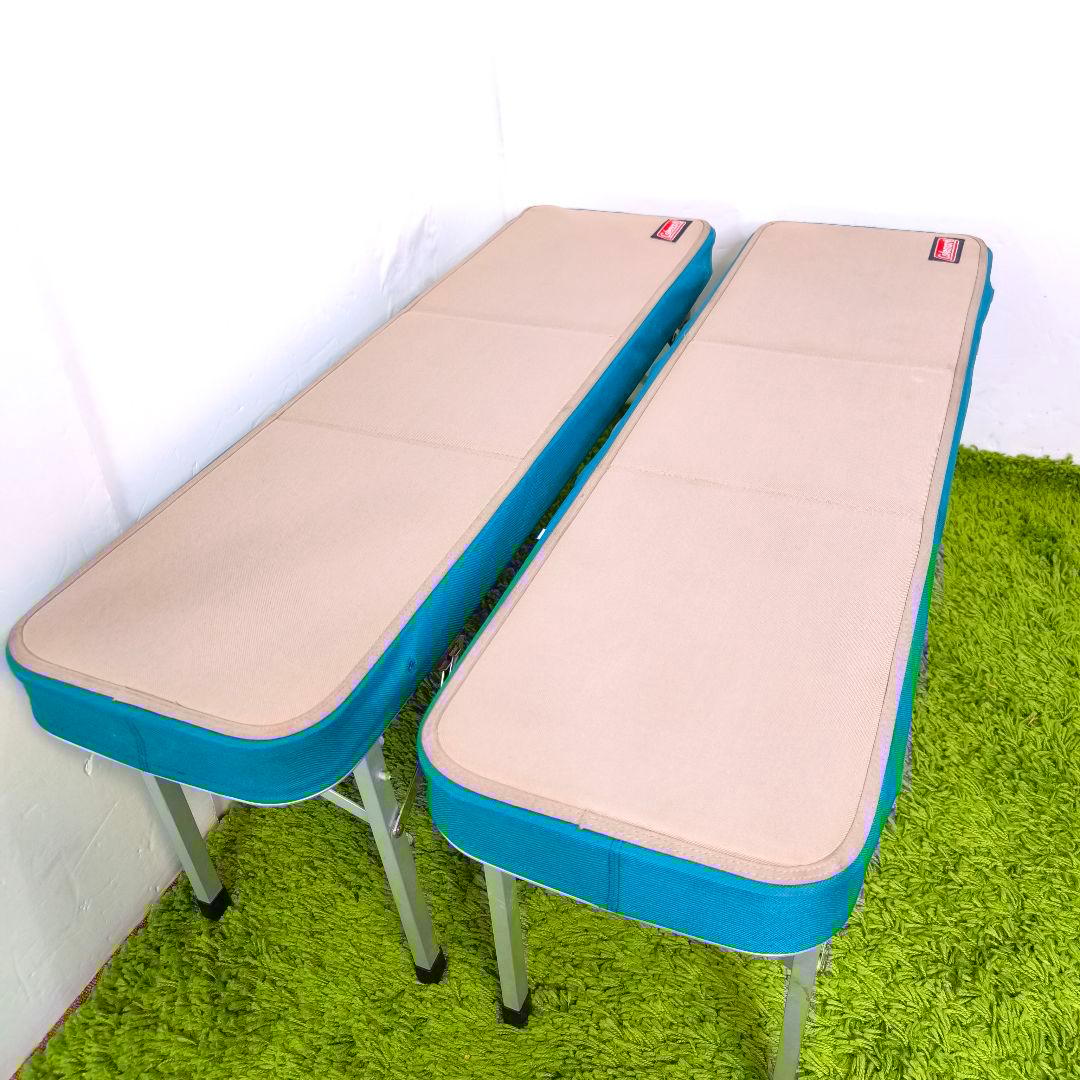 〈希少廃盤品〉コールマン ピクニックベンチセット170-7600テーブル折り畳み