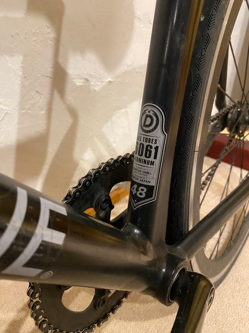 【送料込、完成車】700c ダーカスワン ピスト 定価15万+6万 フルカスタム