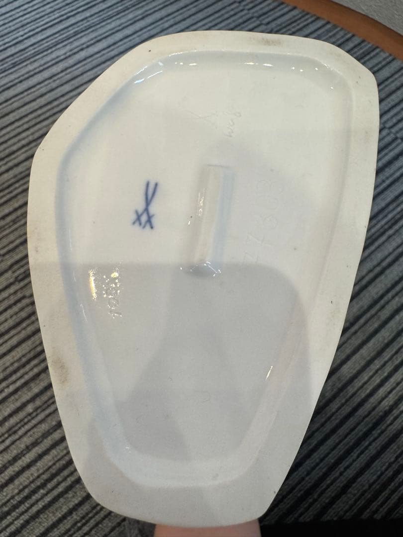 マイセン　フラミンゴ　置物