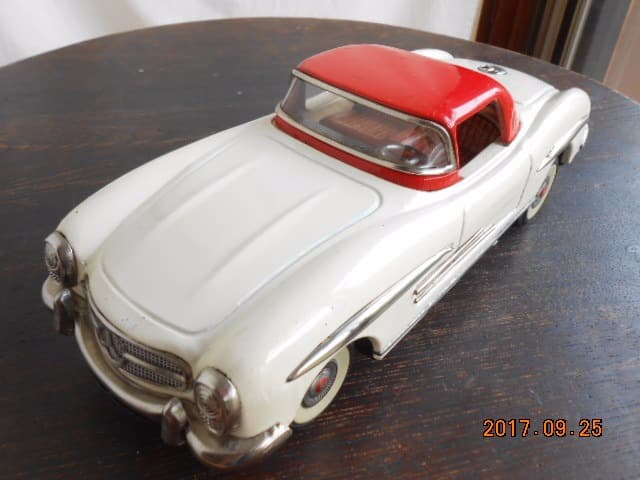 ★名品、精巧、美品、野村トーイ NOMURA ベンツ 300SL 大型 ブリキ