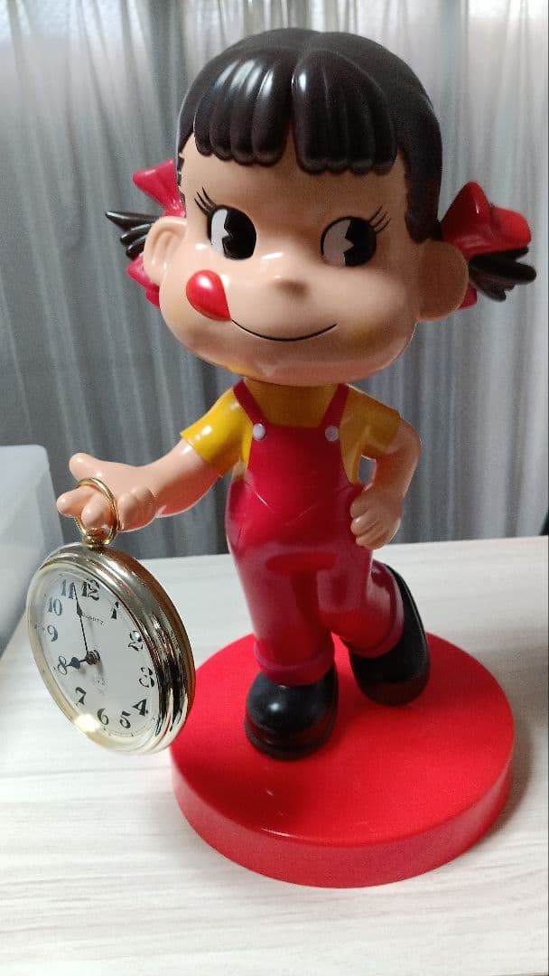 不二家抽選品ウオッチングペコちゃん