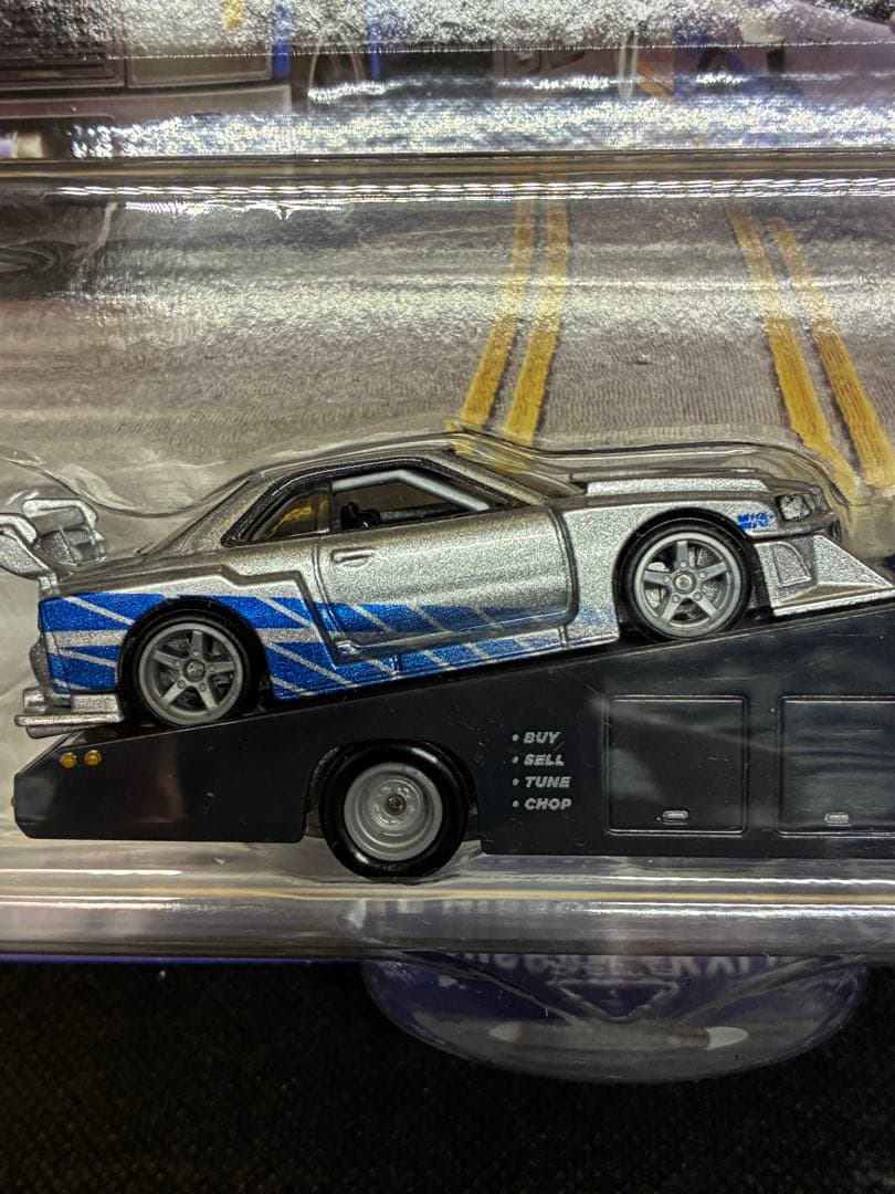 ミニカー LB-ER34 SUPER SILHOUETTE NISSAN SKYLINE