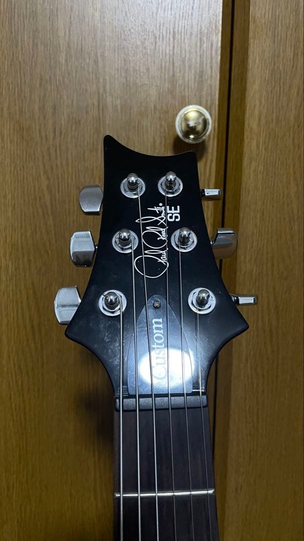 ギター PRS SE CUSTOM24 blue matteo