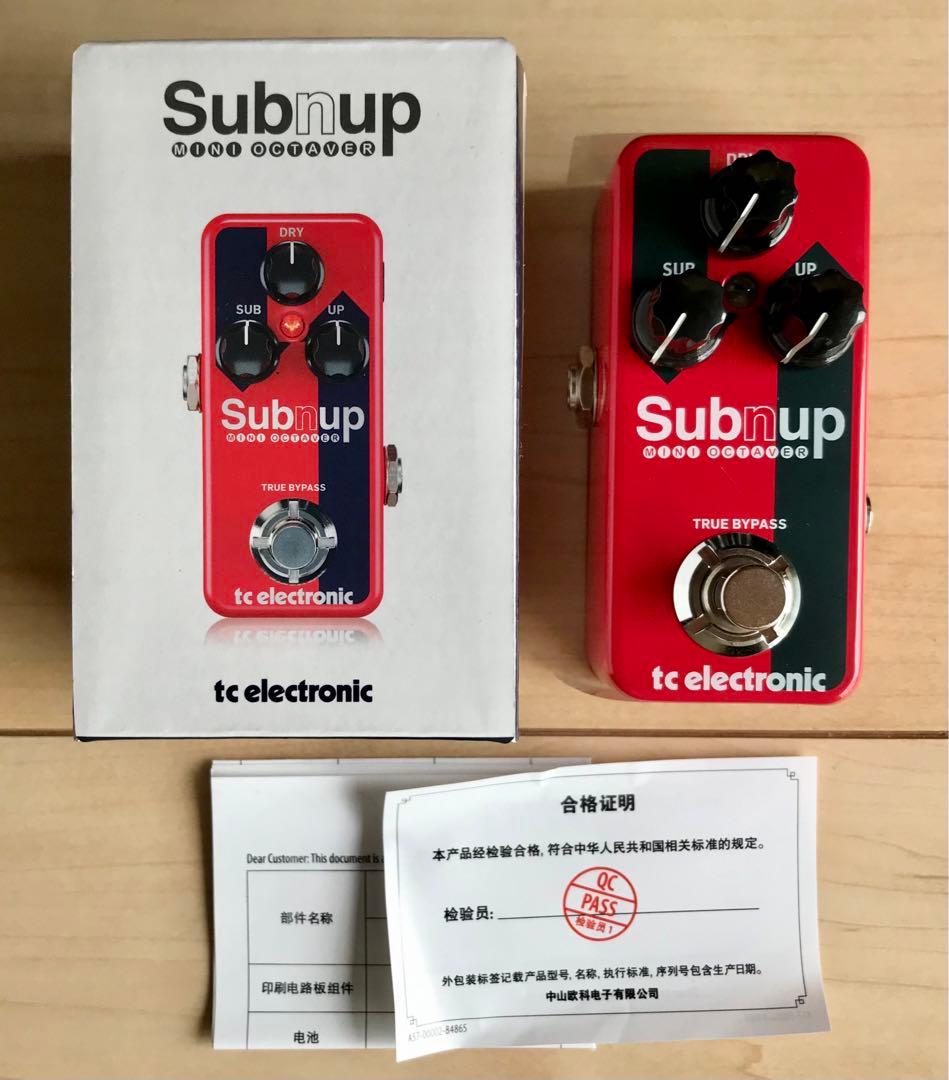 新同　tc electronic SUB 'N' UP MINI OCTAVER
