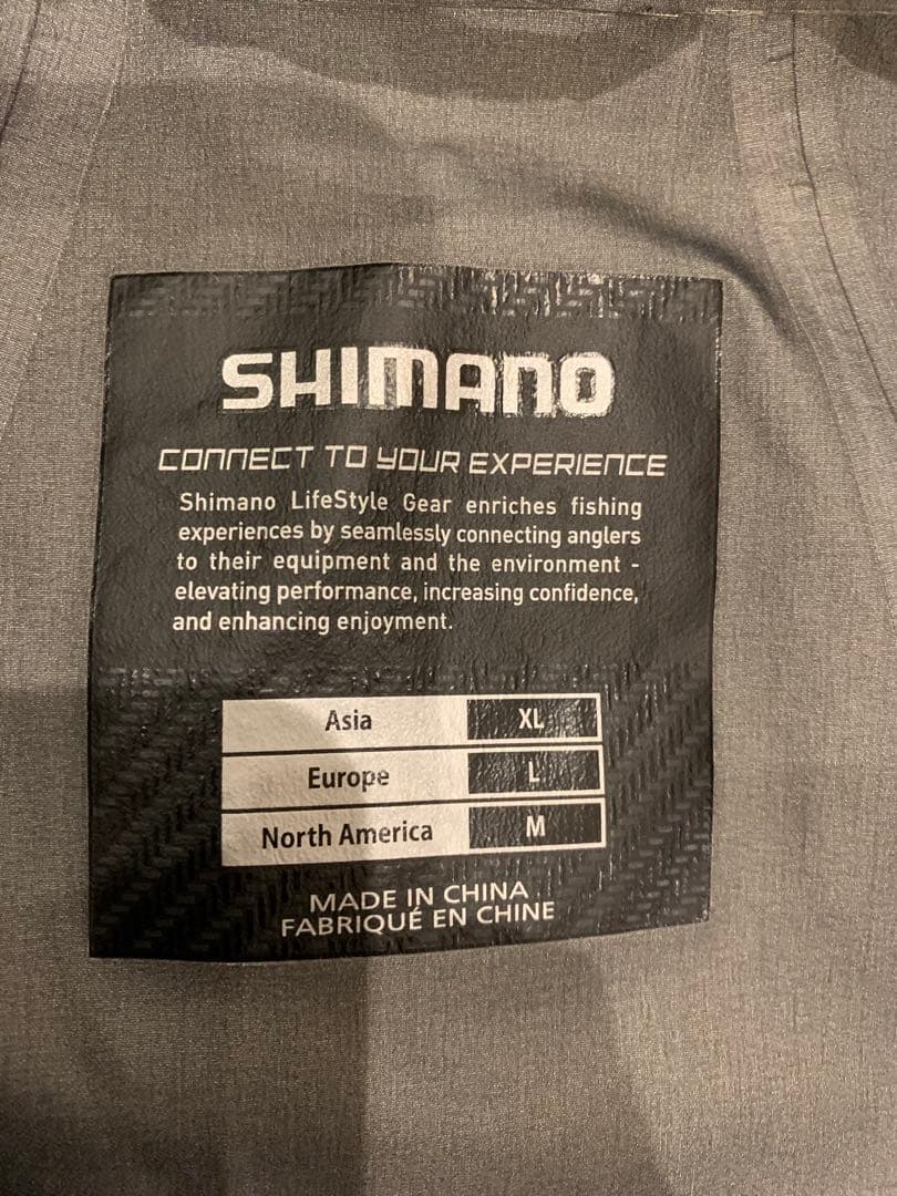 シマノ　NEXUS GORE-TEX レインウェア XLサイズ