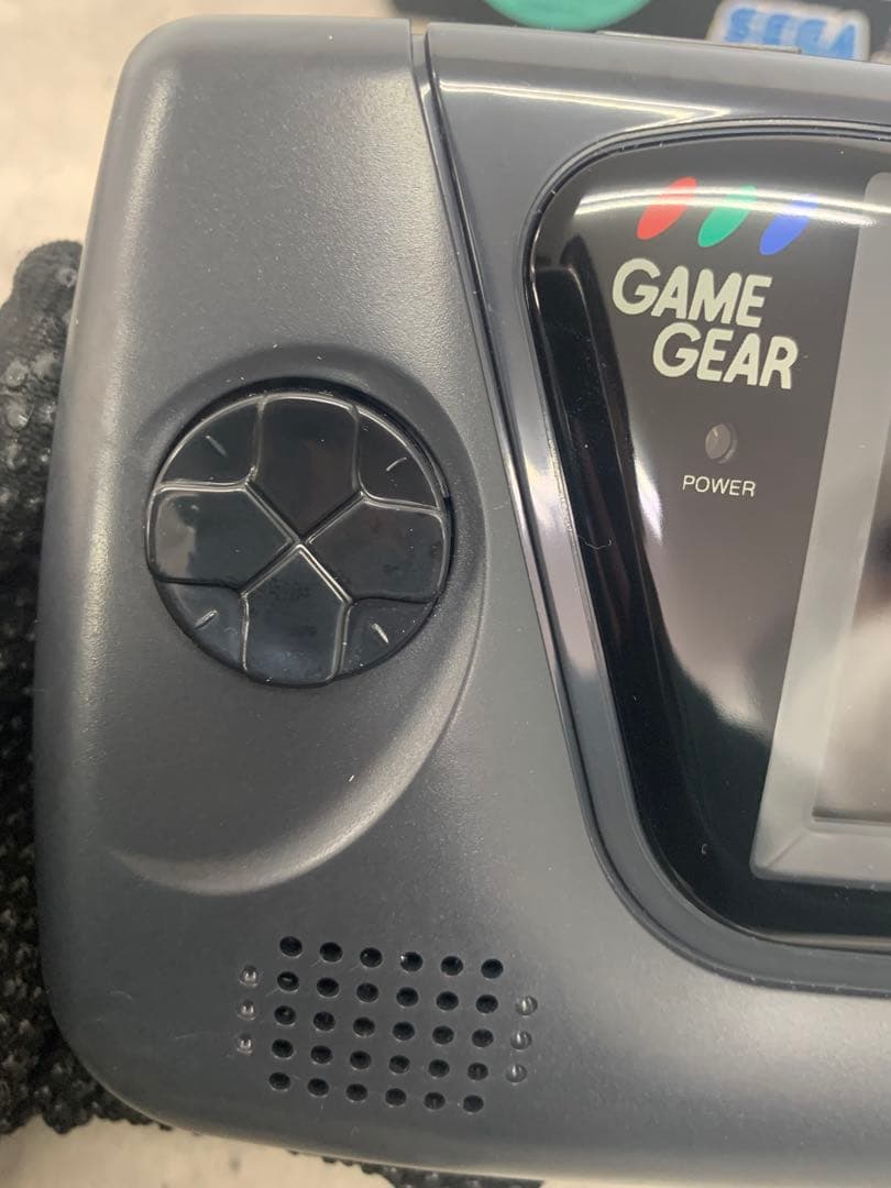 ＄ SEGA GAME GEAR ゲーム機 ゲームギア対応ACアダプター付き