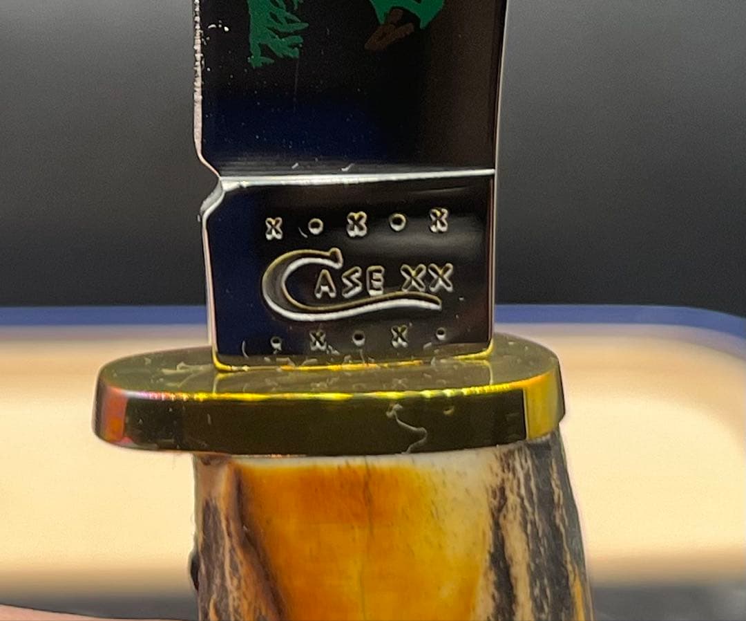 W.R. Case XX スタッグナイフ 缶・シース付