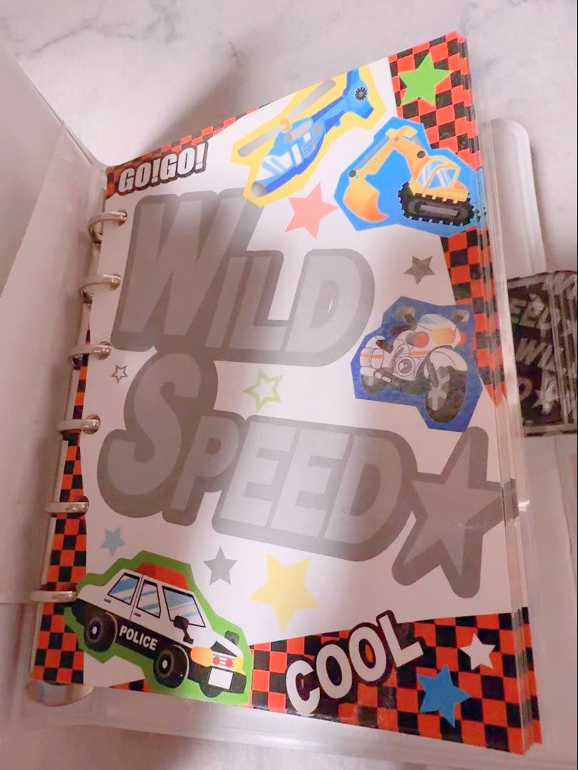WILD SPEED トミカ バインダー シール帳 車 スポーツカー 激レア
