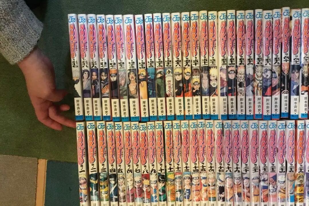 NARUTO ナルト　全72巻セット 日本語版　外伝1冊