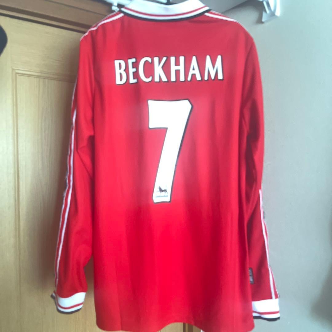 【掲載最終日！】マンチェスターユナイテッド　98-00 ホームユニ　7背番号