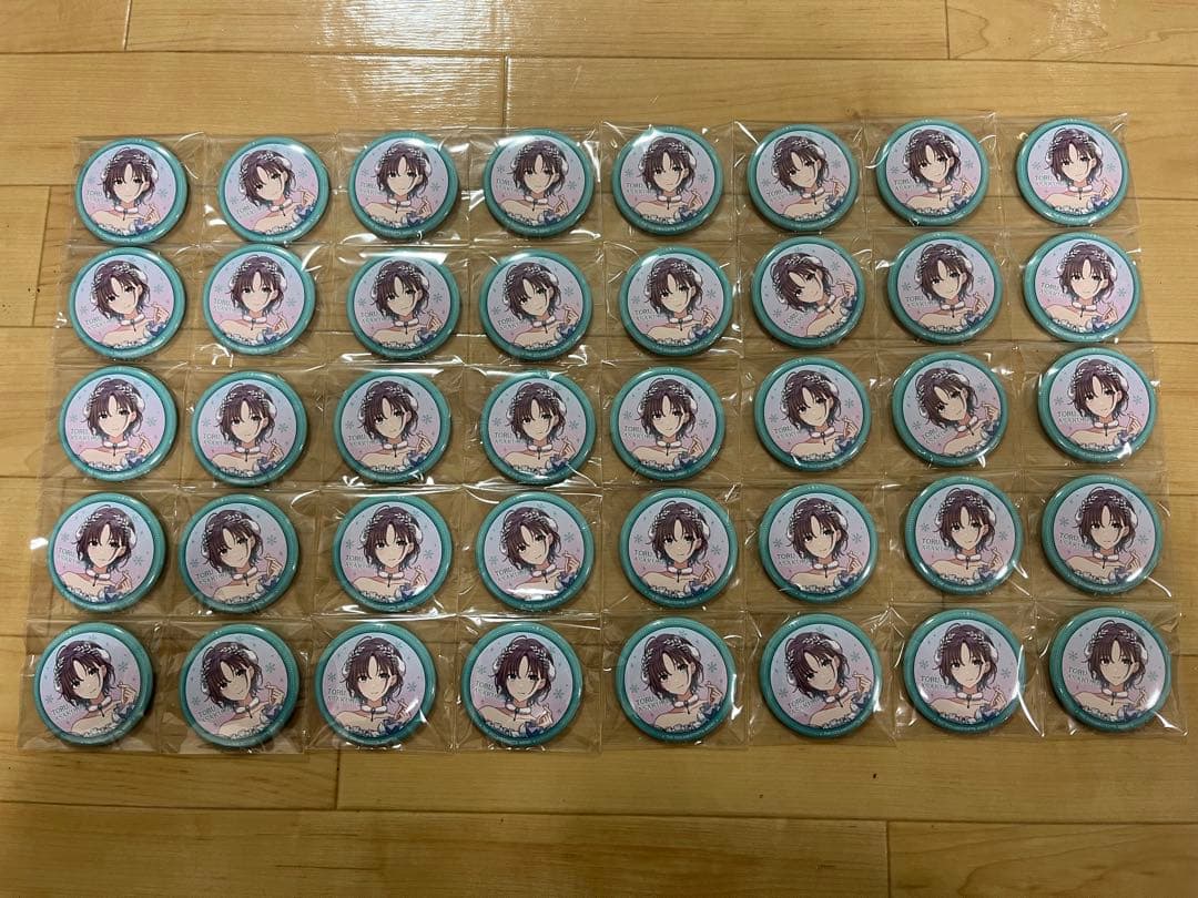 シャニマス　ノクチル　狭山スキー場　コラボ　缶バッジ　浅倉透　40個セット