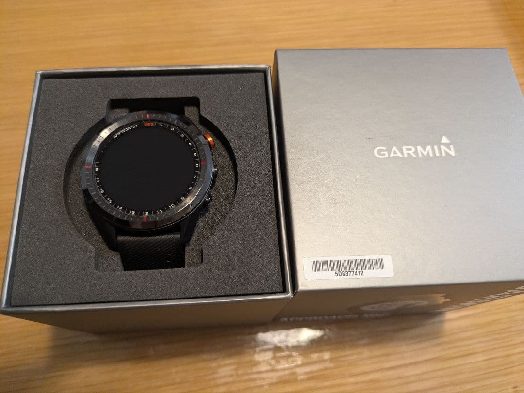 【美品】ガーミン(Garmin) Approach S62 GPSゴルフウォッチ