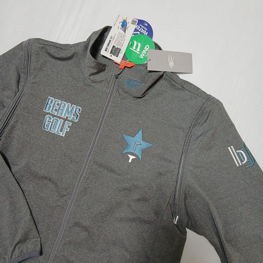 BEAMS GOLF 2way スター フラッグ ロゴ ツアー エアシャット