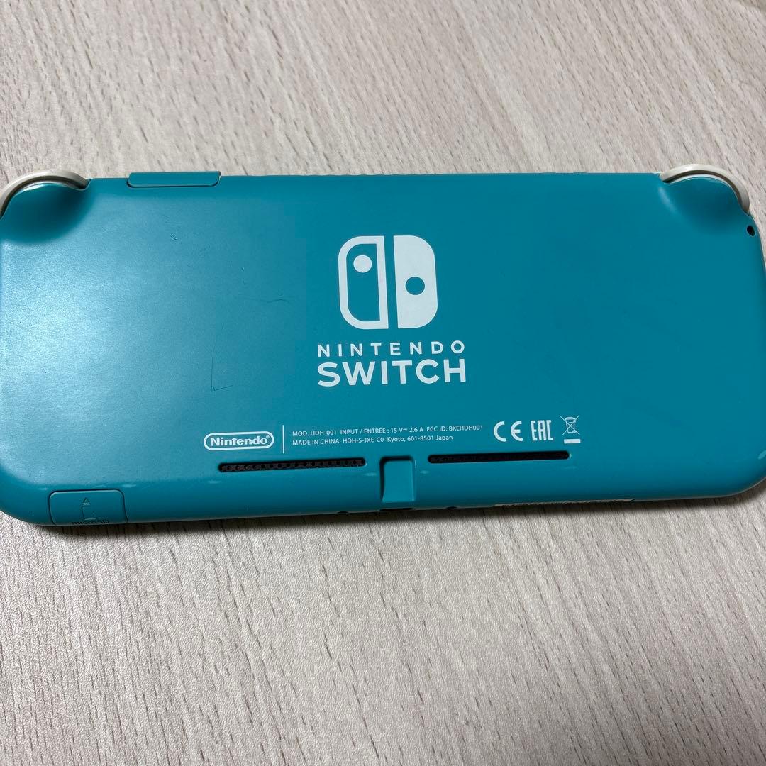 Nintendo Switch Lite ターコイズ　ジャンク　ケース付き