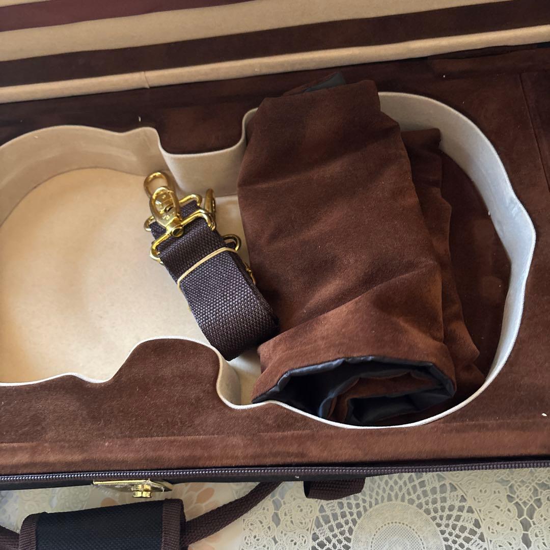 4/4 バイオリンケース 湿度計付きブランケット1 ストラップ2