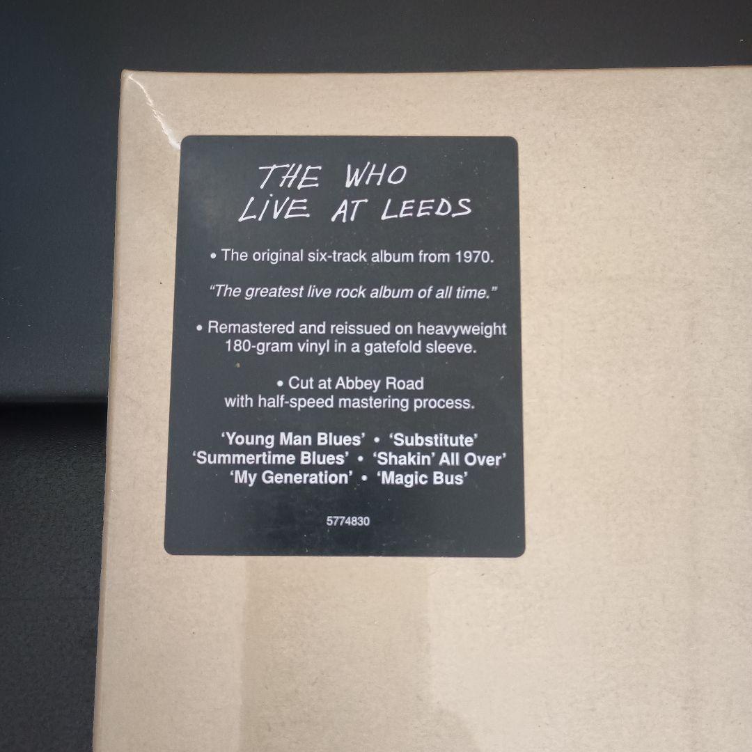 洋楽 THE WHO - LIVE AT LEEDS