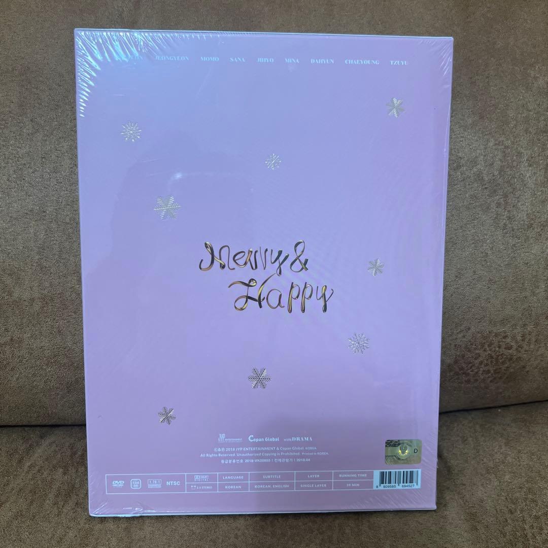 TWICE Merry&Happy MONOGRAPH 新品未開封