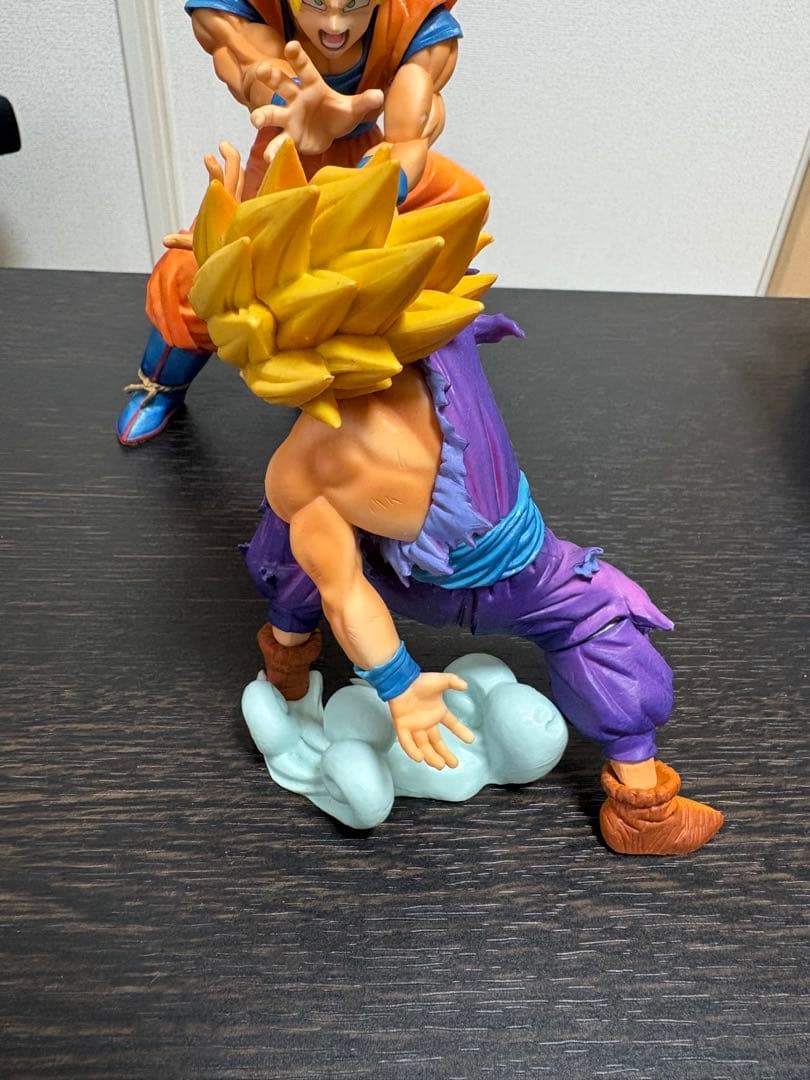 ドラゴンボール　一番くじ　親子かめはめ波　フィギュア