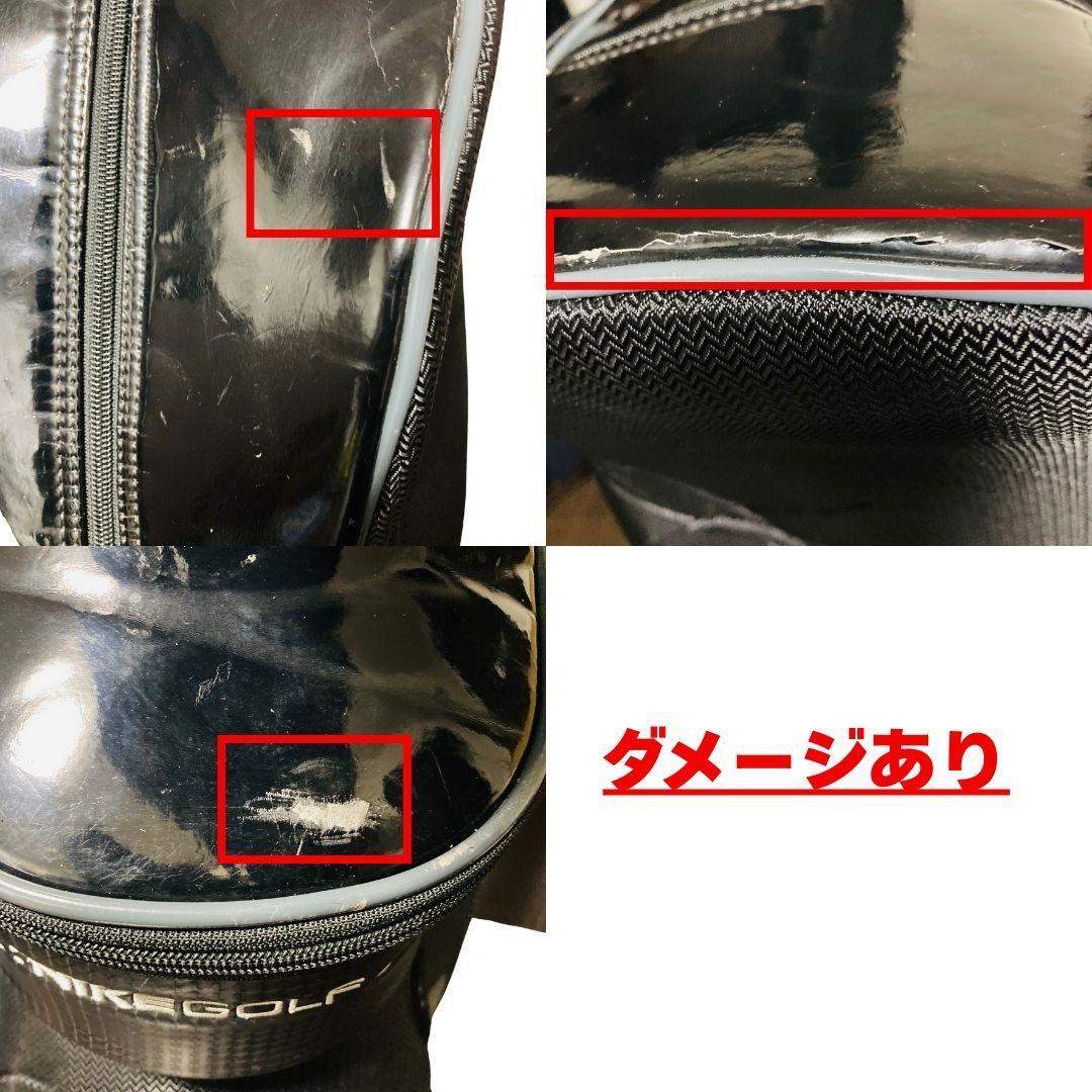 NIKE GOLF ナイキゴルフ キャディバッグ 9.5型 ブラック×グレー