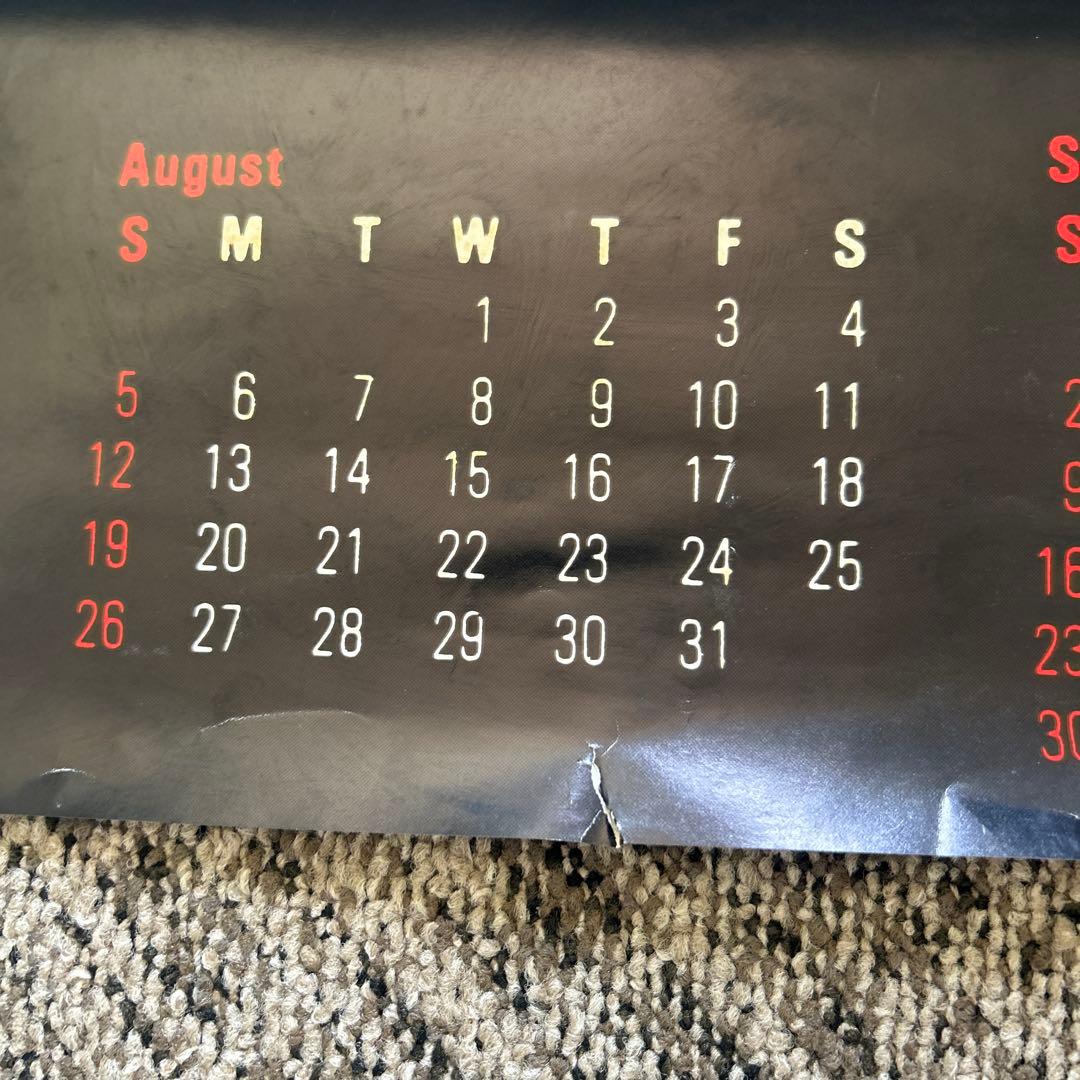 貴重　B'z LIVE GYM 1990“BREAK THROUGH” ポスター