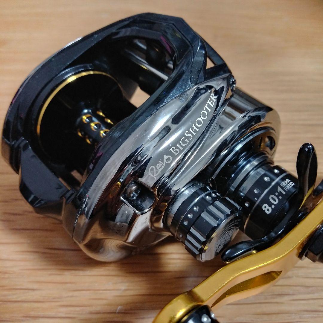 美品 アブガルシア　ビッグシューターコンパクト8 ベイトリール