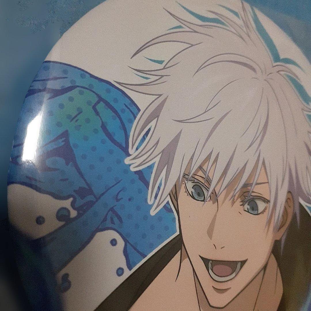 呪術廻戦セガラッキーくじ SPLASHBATTLE 希少 五条悟 缶バッジ1点