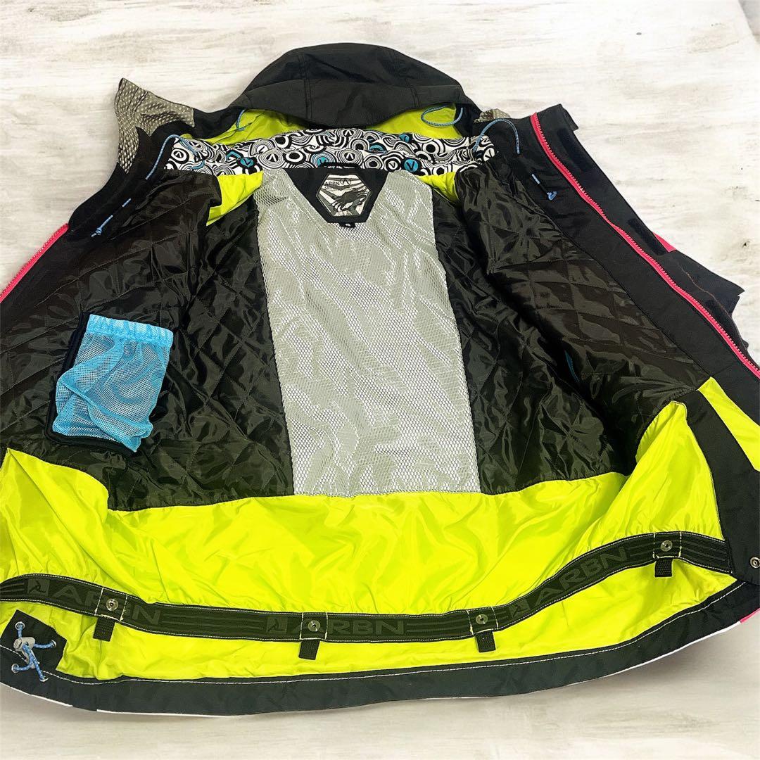 ROXY 限定品含　カラフル スノーボードウェアセット　レディースMサイズ相当