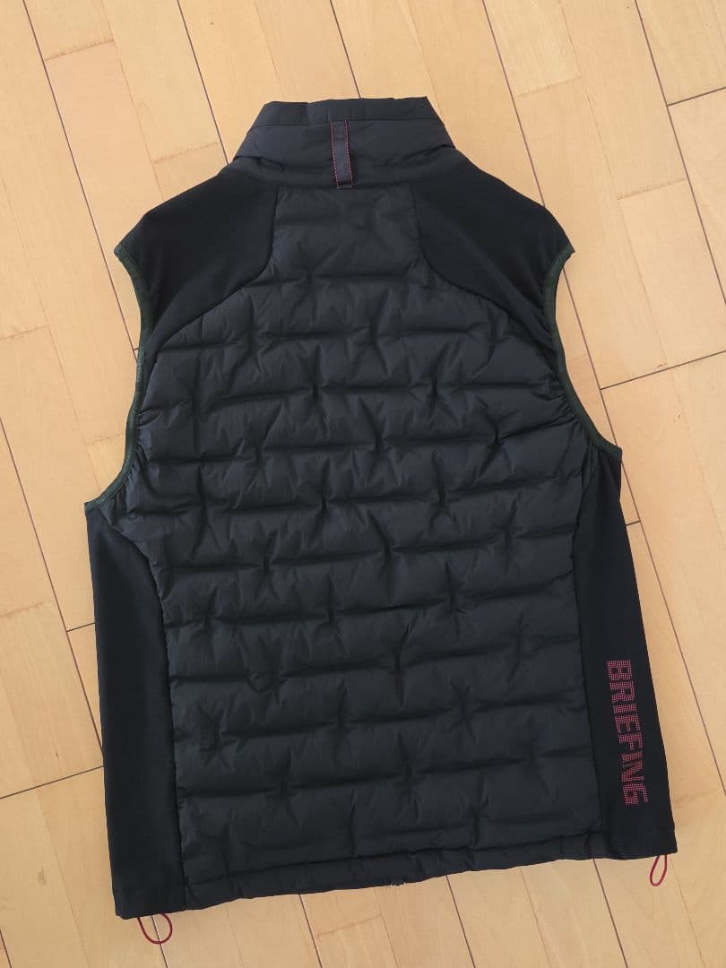 n*a様 ブリーフィング/黒/ダウンベスト