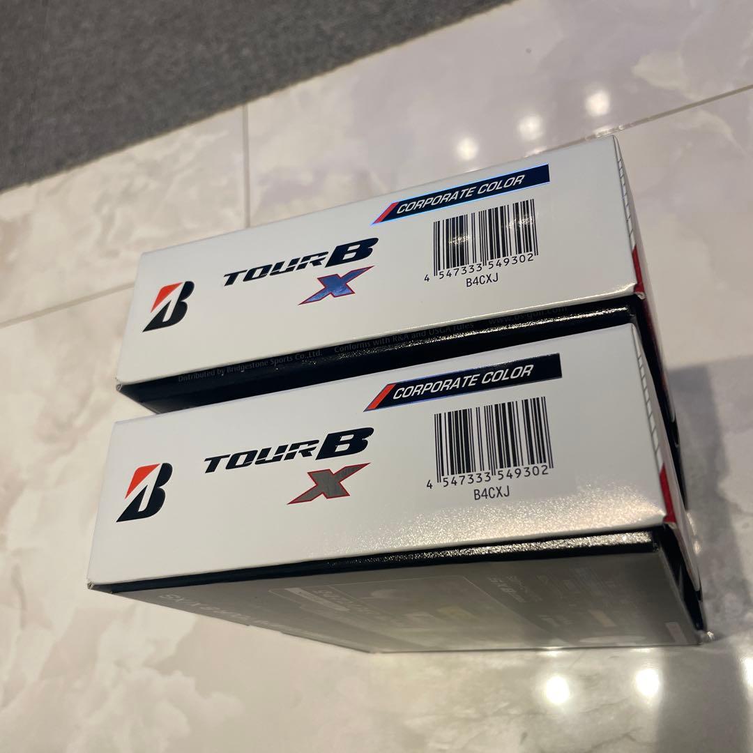 ブリヂストンTOUR B X ゴルフボール 2箱　2024
