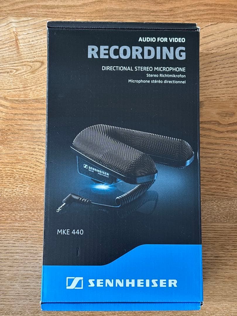 まる様　Sennheiser MKE 440 指向性マイク