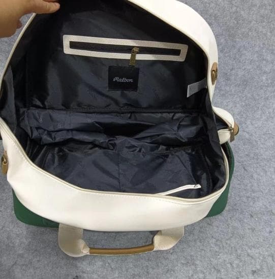 Malbon ゴルフ 衣類収納 バッグ 大容量 2ルーム設計