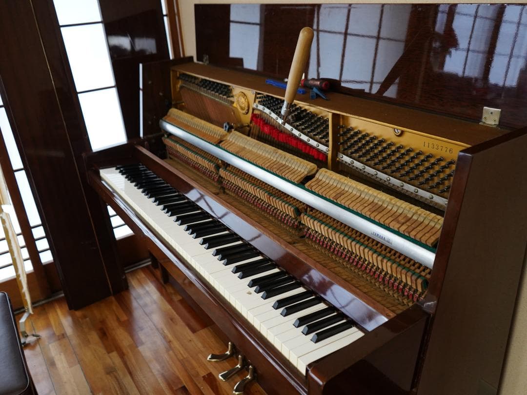 1971年製 YAMAHA アップライトピアノ・甘く歌う音色