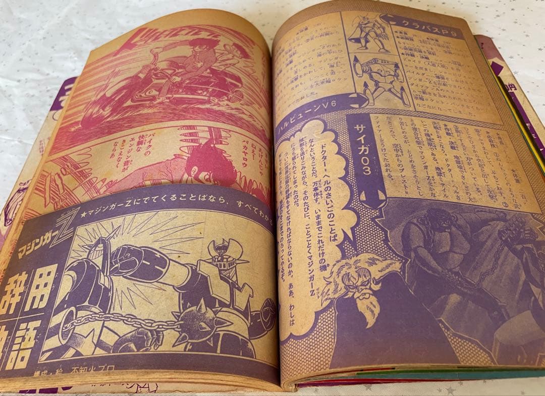 雑誌 テレビマガジン 増刊 マジンガーZ 大百科・号 昭和49年 誕生編