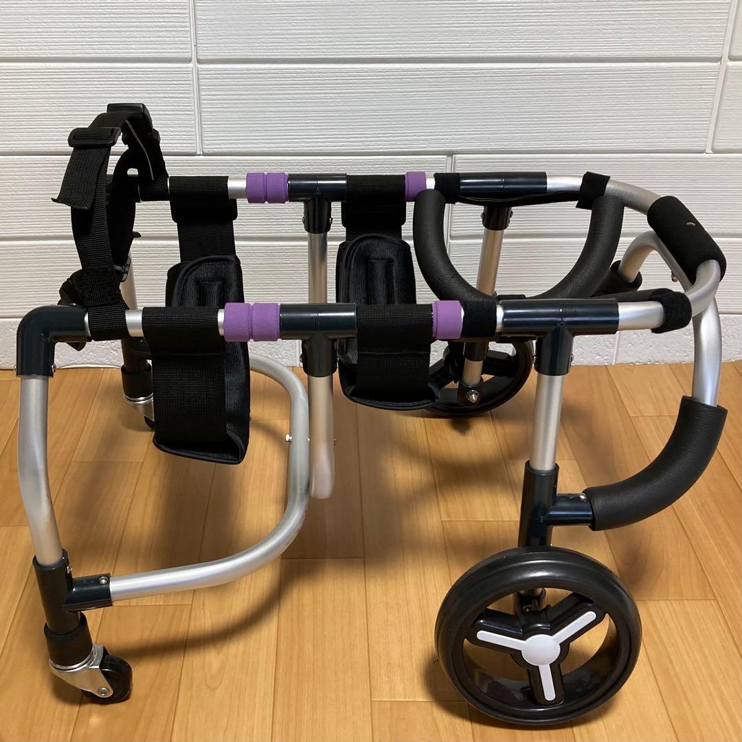 ニシムーページ■中型犬用4輪　犬の車椅子　犬の歩行器　+オプション