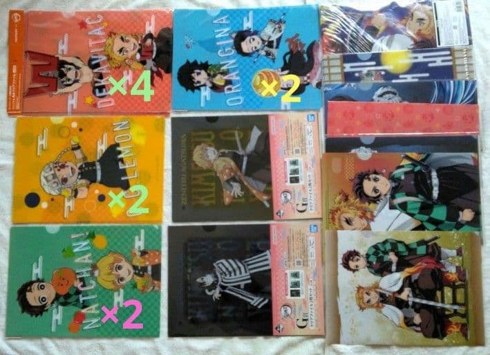 鬼滅の刃　クリアファイル　紙類　グッズまとめ売り　煉獄杏寿郎