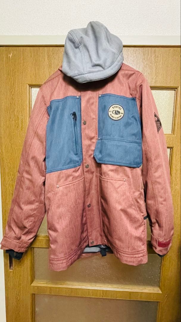 BONFIRE Destroy ジャケット 赤/青