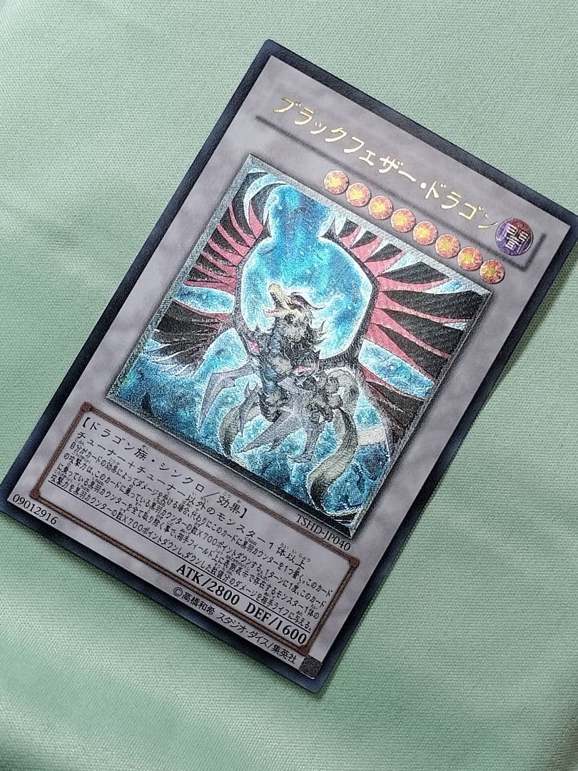 １軍コレ『完美品級』ブラックフェザードラゴン　レリーフ