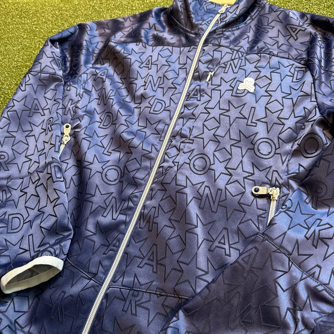 新品未使用★マーク&ロナ★ネイビー 星柄 レディースジャケットM