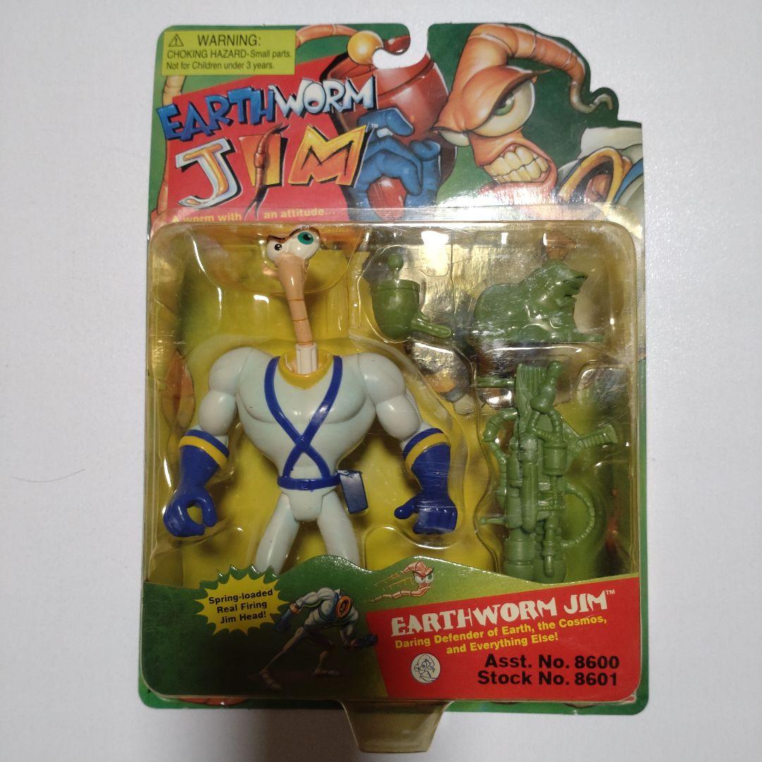 新品未開封アースワームジム4体セット☆コミックアニメ☆SFファンタジー