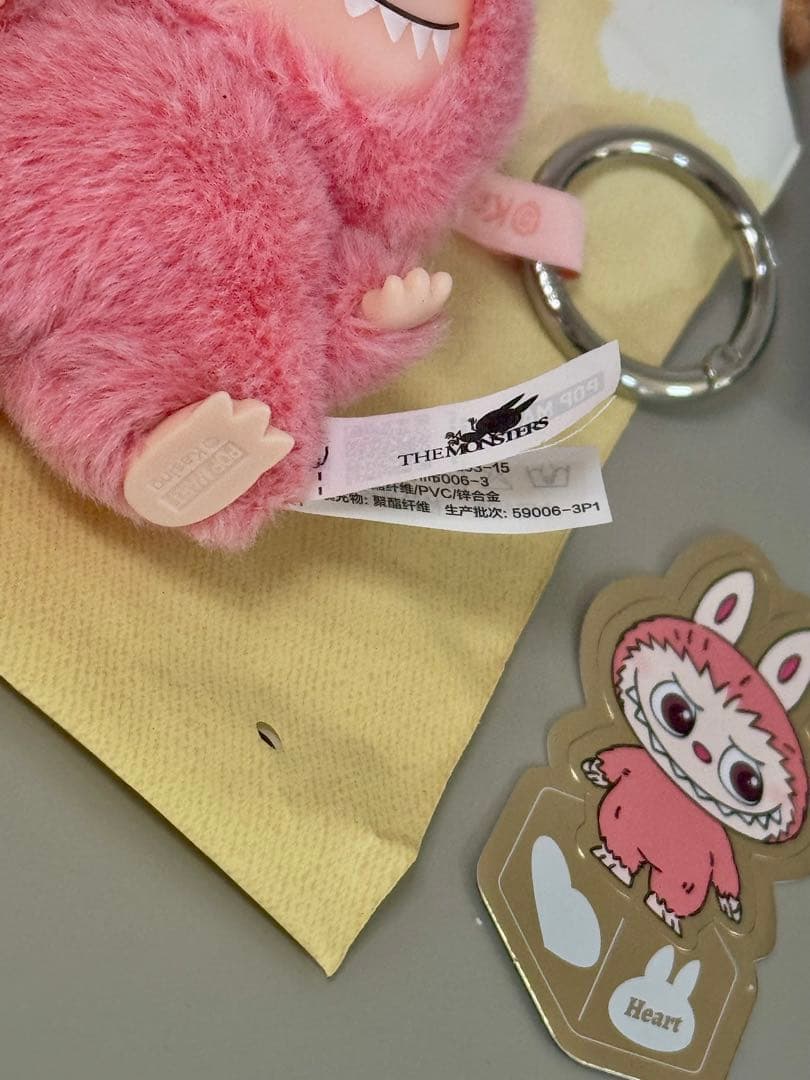 ◾️ラブブ　イニシャル　シークレット　ハート♡ 2点セット