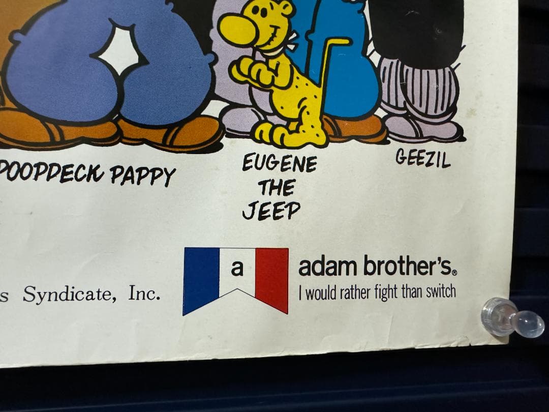 ポパイ☆ヴィンテージポスター☆POPEYE☆